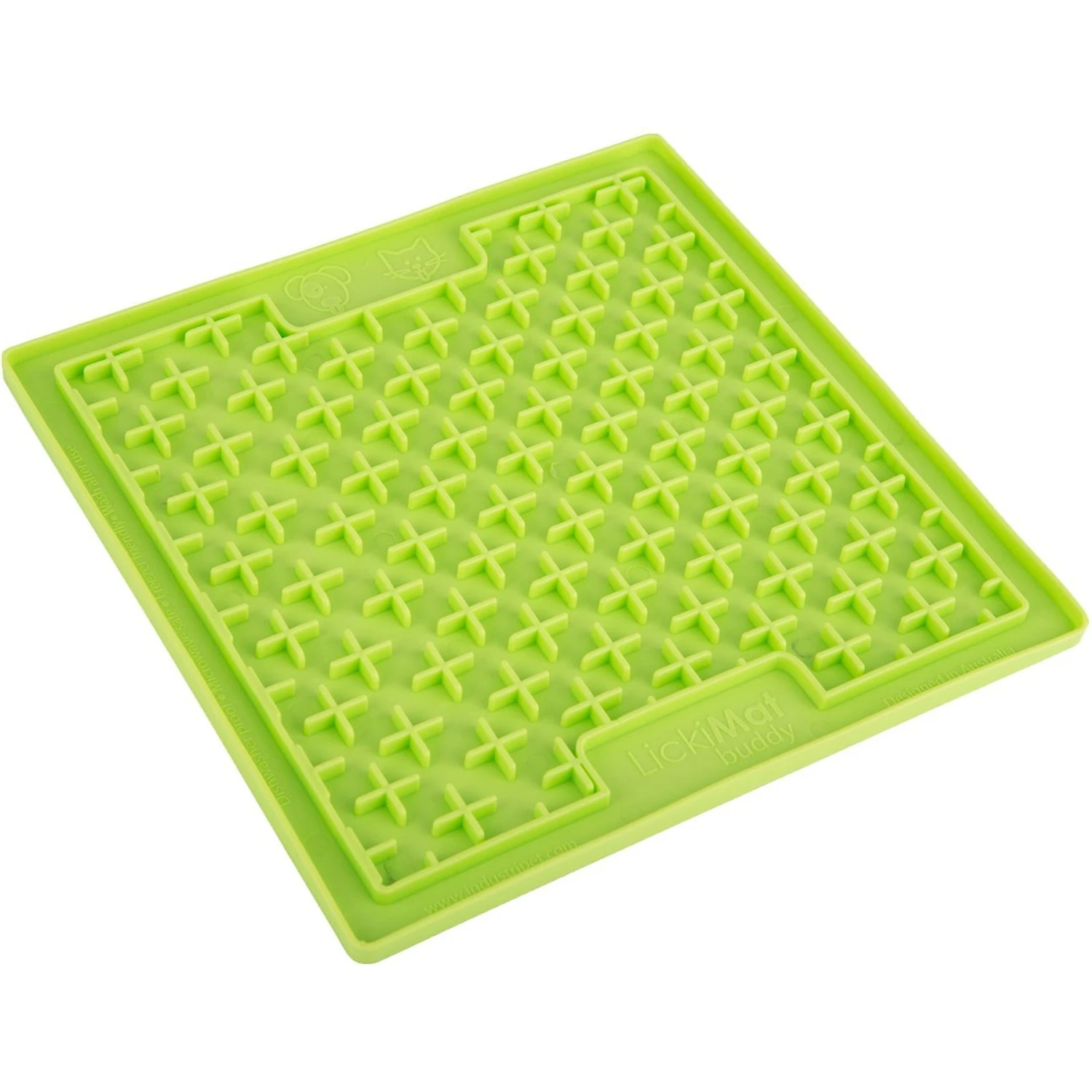 LickiMat Classic Buddy Slow Feeder Dog Lick Mat, Green 5 LickiMat Classic Buddy Slow Feeder Dog Lick Mat, Green - Image 3