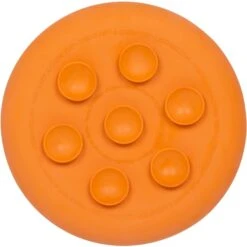 LickiMat UFO Slow Feeder Dog Bowl, Orange, Standard -Blue Buffalos Shop 654622 PT2. AC SS1800 V1667240162