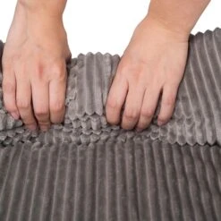 HappyCare Textiles Decorative Corduory Rectangle Orthopedic Cat & Dog Bed -Blue Buffalos Shop 666222 PT4. AC SS1800 V1667517739