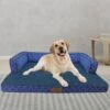 HappyCare Textiles Advanced LaTextiles Foam Dog Sofa Bed -Blue Buffalos Shop 666310 MAIN. AC SS1800 V1667417940