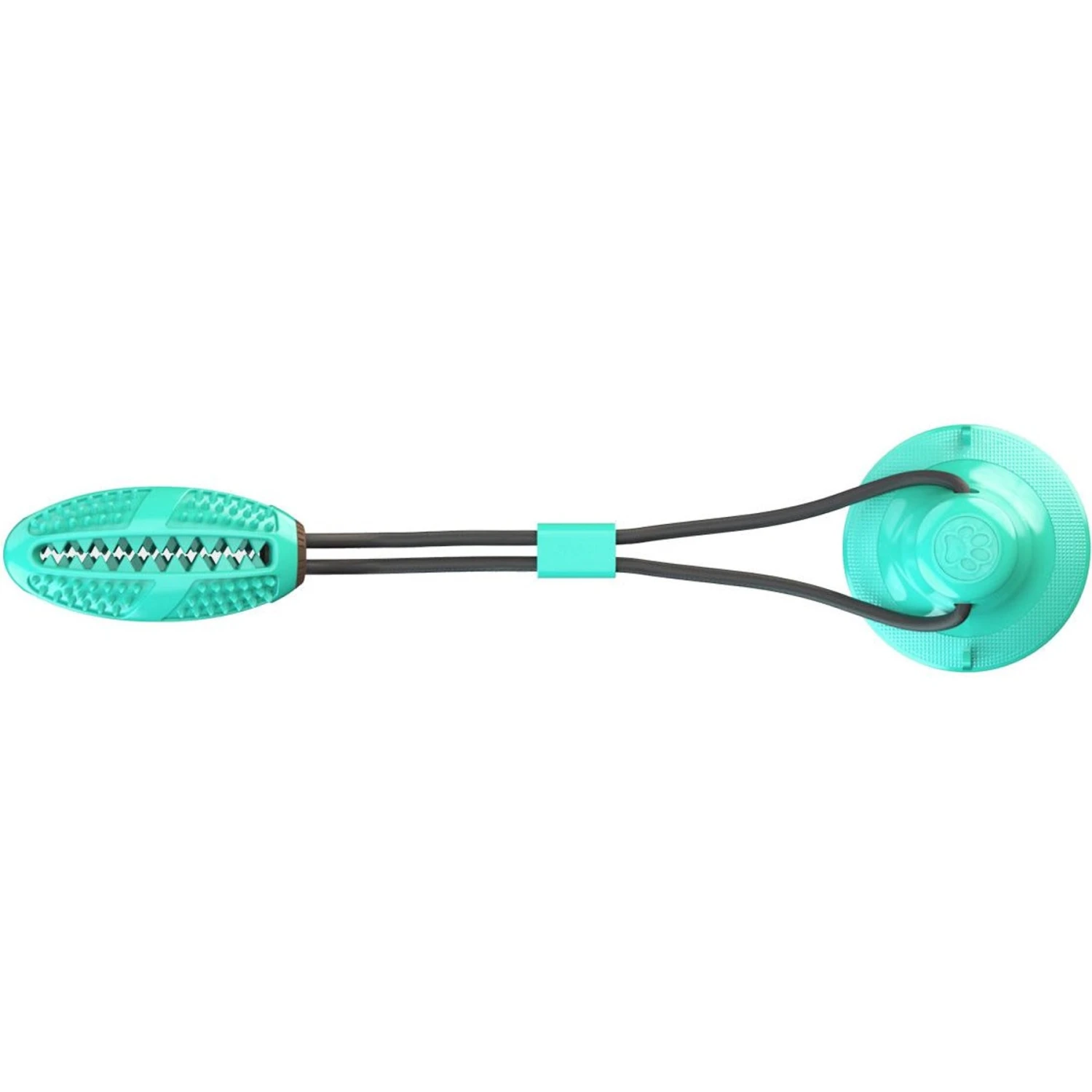 Pet Life 'Grip N' Play' Treat Dispensing Football Shaped Suction Cup Dog Toy 3 Pet Life 'Grip N' Play' Treat Dispensing Football Shaped Suction Cup Dog Toy