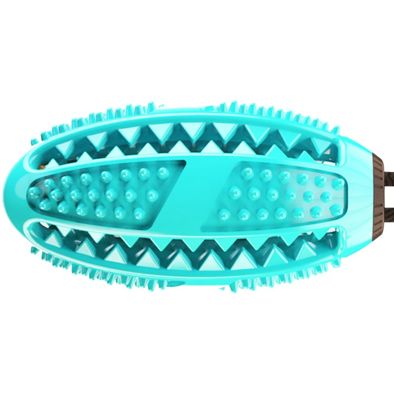 Pet Life 'Grip N' Play' Treat Dispensing Football Shaped Suction Cup Dog Toy 8 Pet Life 'Grip N' Play' Treat Dispensing Football Shaped Suction Cup Dog Toy - Image 6