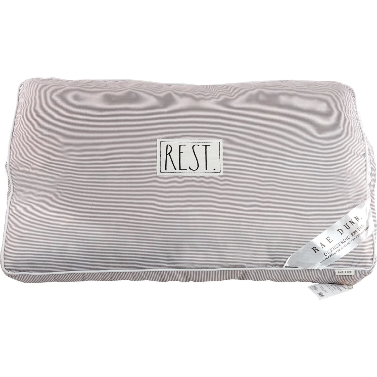 Rae Dunn "Rest" Orthopedic Dog & Cat Pillow Bed 3 Rae Dunn "Rest" Orthopedic Dog & Cat Pillow Bed