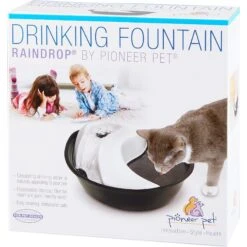 Pioneer Pet Plastic Dog & Cat Fountain Raindrop Design, 60-oz -Blue Buffalos Shop 66968 PT7. AC SS1800 V1539379086
