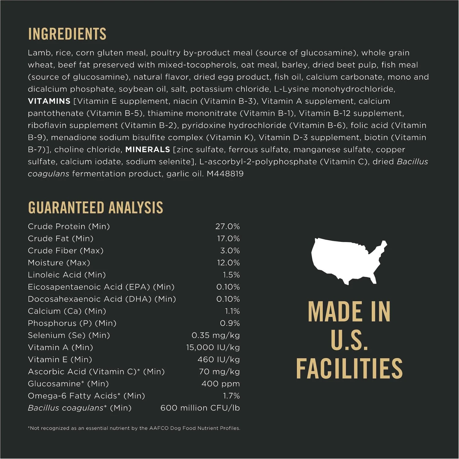 Purina Pro Plan Sport Small Bites All Life Stages High-Protein Lamb & Rice Formula Dry Dog Food 8 Purina Pro Plan Sport Small Bites All Life Stages High-Protein Lamb & Rice Formula Dry Dog Food - Image 6