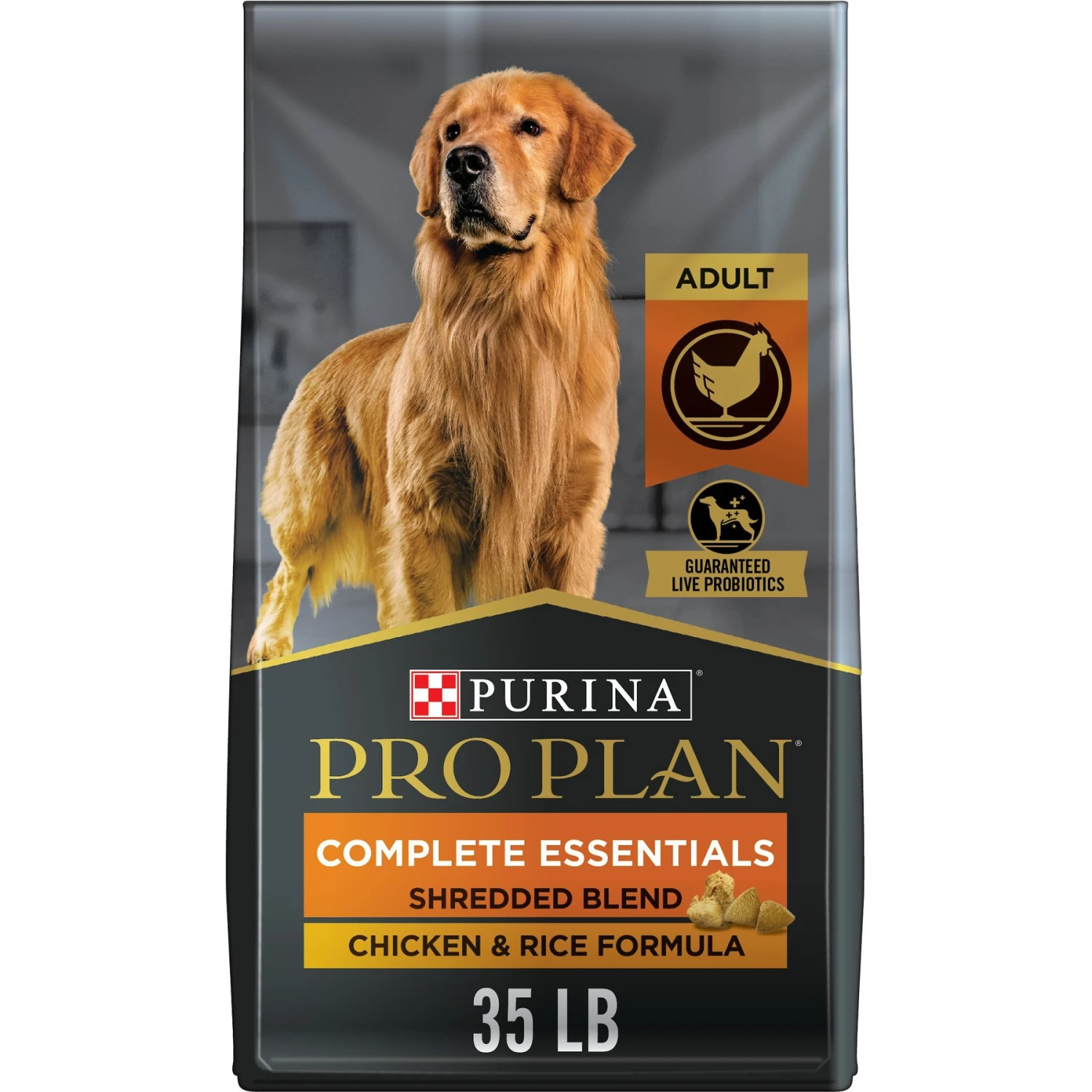Purina Pro Plan High Protein Shredded Blend Chicken & Rice Formula With Probiotics Dry Dog Food 3 Purina Pro Plan High Protein Shredded Blend Chicken & Rice Formula With Probiotics Dry Dog Food