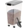 IRIS Airtight Cat, Dog & Bird Food Storage Container With Attachable Casters -Blue Buffalos Shop 677342 MAIN. AC SS1800 V1686074100