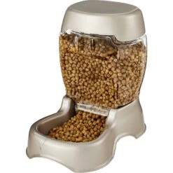 Petmate Pearl Pet Cafe Gravity Refill Dog & Cat Feeder -Blue Buffalos Shop 68466 PT7. AC SS1800 V1540302790