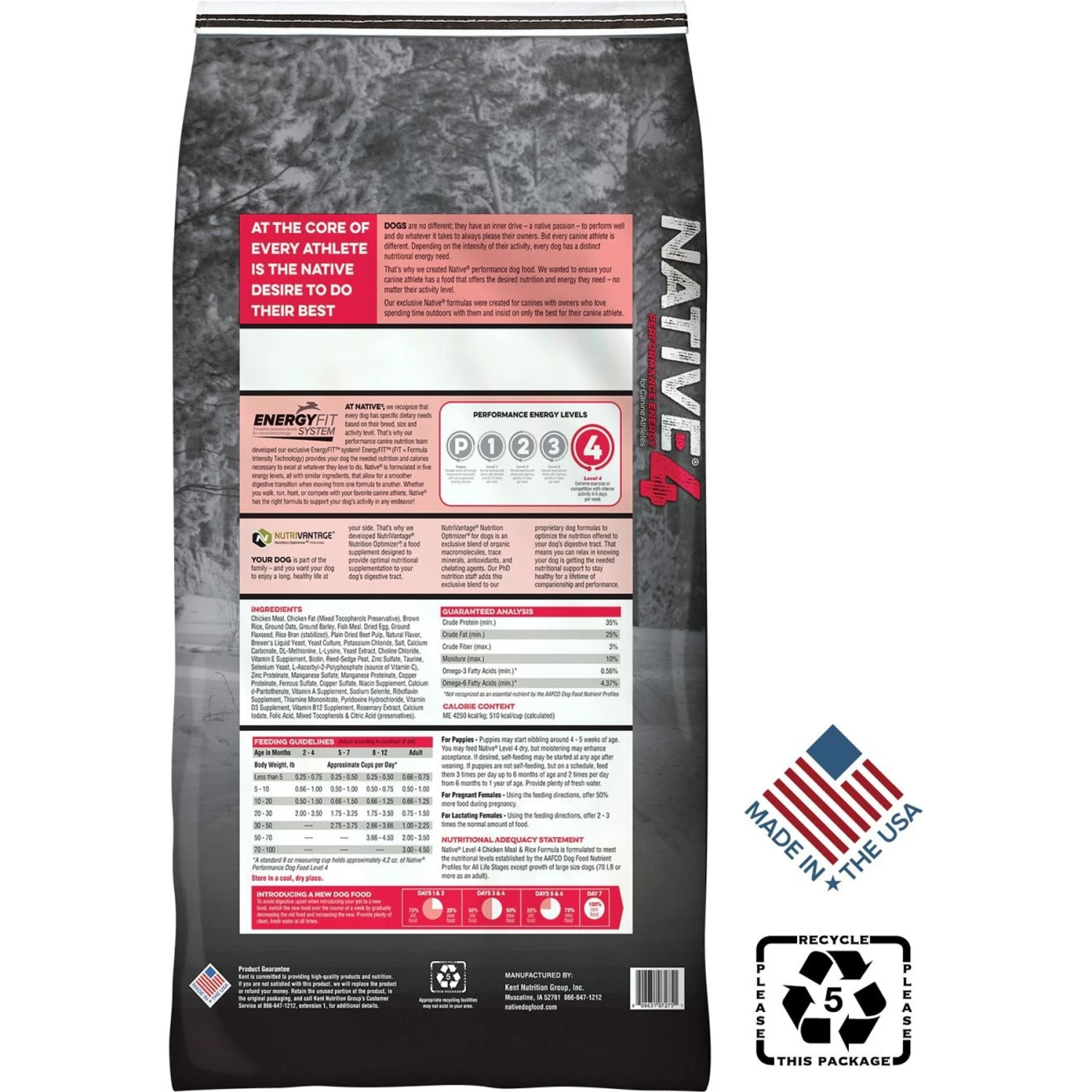 Blue Seal Native Level 4 Dry Dog Food, 40-lb Bag 4 Blue Seal Native Level 4 Dry Dog Food, 40-lb Bag - Image 2