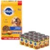 Pedigree Choice Cuts In Gravy Country Stew Adult Canned Wet Dog Food & Pedigree Complete Nutrition Roasted Chicken, Rice & Vegetable Flavor Dog Kibble Adult Dry Dog Food
