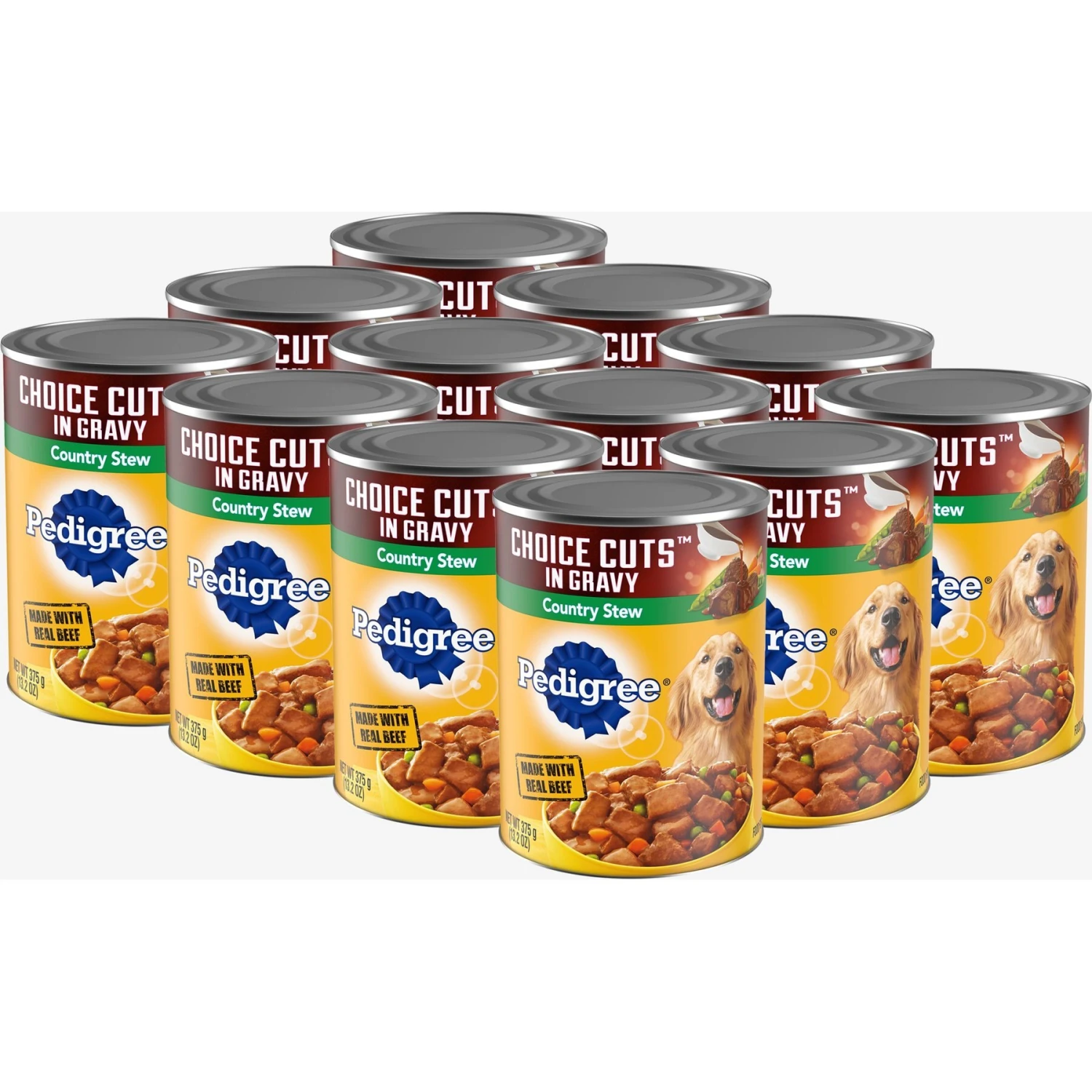 Pedigree Choice Cuts In Gravy Country Stew Adult Canned Wet Dog Food & Pedigree Complete Nutrition Roasted Chicken, Rice & Vegetable Flavor Dog Kibble Adult Dry Dog Food 4 Pedigree Choice Cuts In Gravy Country Stew Adult Canned Wet Dog Food & Pedigree Complete Nutrition Roasted Chicken, Rice & Vegetable Flavor Dog Kibble Adult Dry Dog Food - Image 2