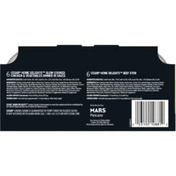 Cesar Home Delights Slow Cooked Chicken & Vegetables & Beef Stew Variety Pack Small Breed Adult Wet Dog Food Trays & Pedigree Tender Bites Complete Nutrition Chicken & Steak Flavor Small Breed Adult Dry Dog Food -Blue Buffalos Shop 689014 PT2. AC SS1800 V1668809813