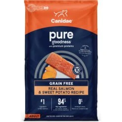 CANIDAE Grain-Free PURE Limited Ingredient Salmon & Sweet Potato Recipe Dry Dog Food