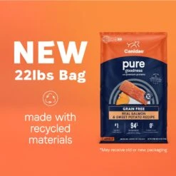 CANIDAE Grain-Free PURE Limited Ingredient Salmon & Sweet Potato Recipe Dry Dog Food -Blue Buffalos Shop 68934 PT2. AC SS1800 V1684793818