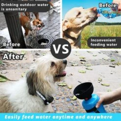 LESOTC Outdoor Dog Water Bottle Dispenser -Blue Buffalos Shop 693798 PT6. AC SS1800 V1667862988