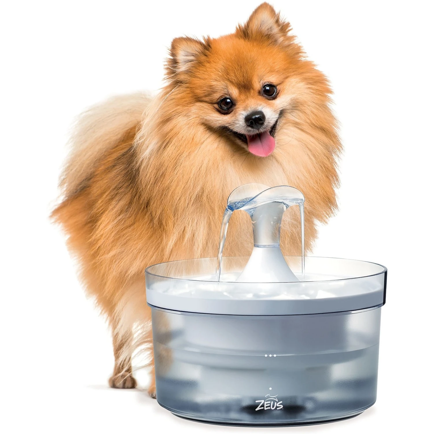 Zeus Fresh & Clear Waterfall Spout Dog Fountain 4 Zeus Fresh & Clear Waterfall Spout Dog Fountain - Image 2