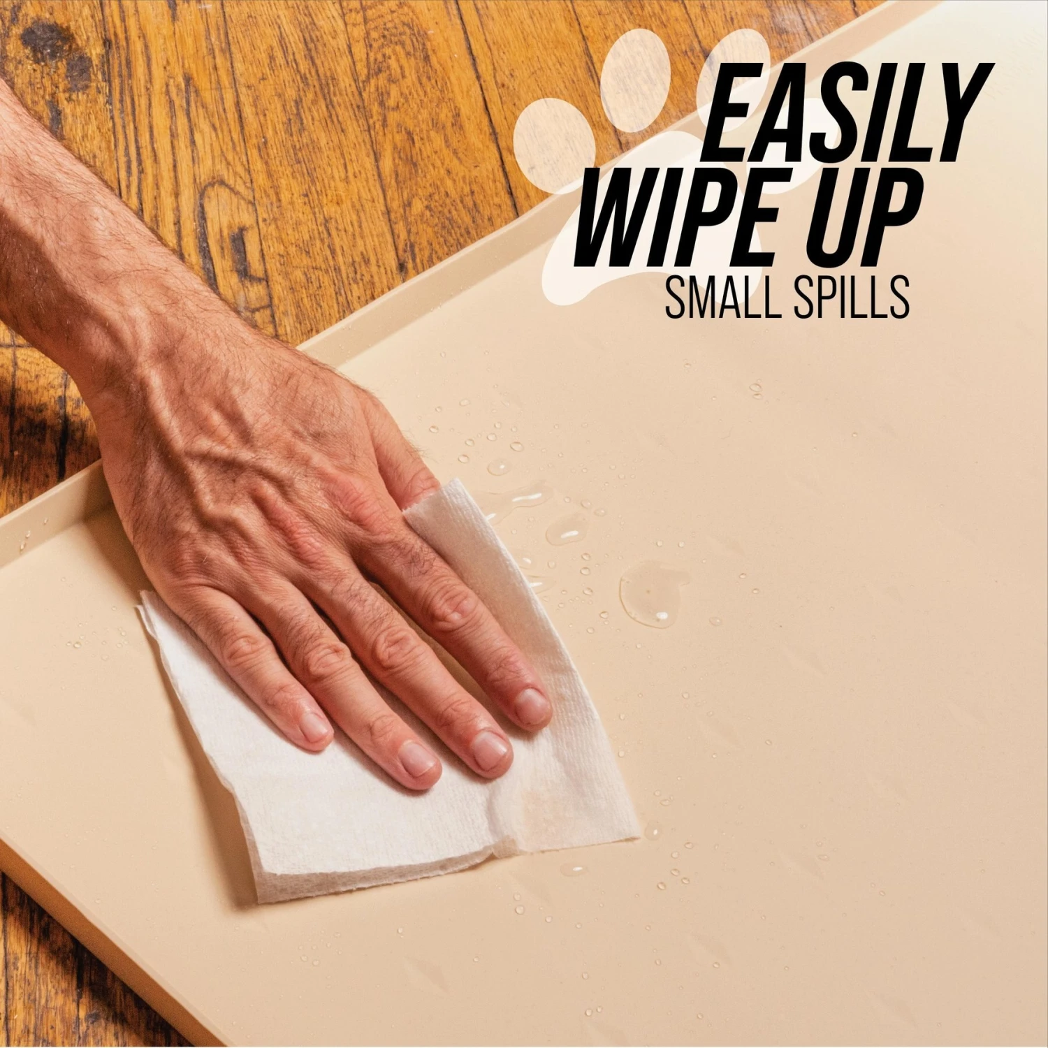 Leashboss Splash Tall Lip Dog Food Mat 8 Leashboss Splash Tall Lip Dog Food Mat - Image 6