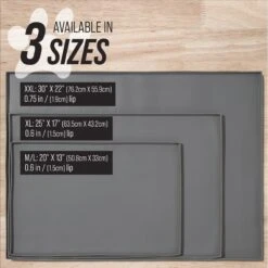 Leashboss Splash Tall Lip Dog Food Mat 18 Leashboss Splash Tall Lip Dog Food Mat -Blue Buffalos Shop 694894 PT7. AC SS1800 V1669906962