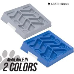 Leashboss Flat Face Slow Feeder Dog Bowl, Small/Medium 19 Leashboss Flat Face Slow Feeder Dog Bowl, Small/Medium -Blue Buffalos Shop 695078 PT8. AC SS1800 V1701379398