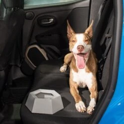 Leashboss Splashless Travel Dog Water Bowl, Gray, 40-oz Cup 14 Leashboss Splashless Travel Dog Water Bowl, Gray, 40-oz Cup -Blue Buffalos Shop 695166 PT4. AC SS1800 V1669909254