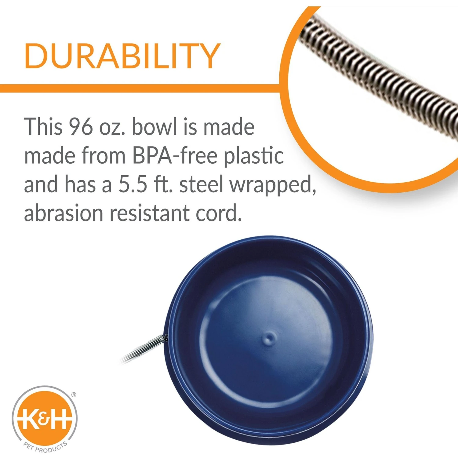 K&H Pet Products Thermal-Bowl Outdoor Heated Cat & Dog Water Bowl 6 K&H Pet Products Thermal-Bowl Outdoor Heated Cat & Dog Water Bowl - Image 4