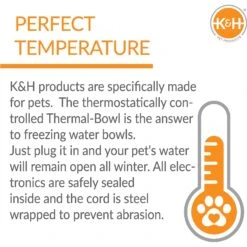 K&H Pet Products Thermal-Bowl Outdoor Heated Cat & Dog Water Bowl 19 K&H Pet Products Thermal-Bowl Outdoor Heated Cat & Dog Water Bowl -Blue Buffalos Shop 69530 PT8. AC SS1800 V1611768994