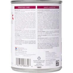 Hill's Prescription Diet I/d Digestive Care Low Fat Original Flavor Pate Wet Dog Food -Blue Buffalos Shop 69765 PT2. AC SS1800 V1651165296