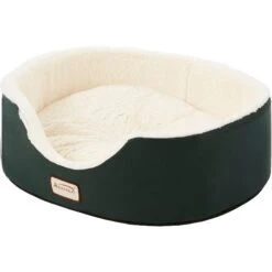 Armarkat Oval Bolster Cat & Dog Bed, Laurel Green/Ivory 13 Armarkat Oval Bolster Cat & Dog Bed, Laurel Green/Ivory -Blue Buffalos Shop 70076 PT2. AC SS1800 V1566245306