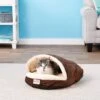 Armarkat Slipper Shape Covered Cat & Dog Bed With Removable Cover -Blue Buffalos Shop 70078 MAIN. AC SS1800 V1570546086