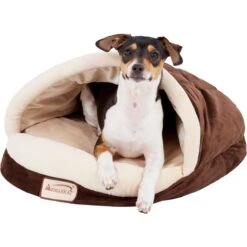 Armarkat Slipper Shape Covered Cat & Dog Bed With Removable Cover -Blue Buffalos Shop 70078 PT4. AC SS1800 V1566245344