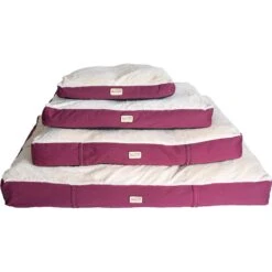 Armarkat Dog Pillow Bed With Removable Cover, Burgundy/Ivory -Blue Buffalos Shop 70147 PT5. AC SS1800 V1628111537