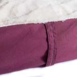 Armarkat Dog Pillow Bed With Removable Cover, Burgundy/Ivory -Blue Buffalos Shop 70147 PT6. AC SS1800 V1628112078