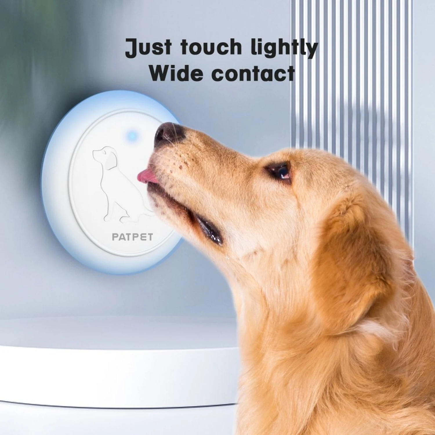 PATPET Smart Training Doorbell Potty Communication Dog & Cat Toy, White, Small 4 PATPET Smart Training Doorbell Potty Communication Dog & Cat Toy, White, Small - Image 2