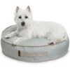 Bark And Slumber Birdie Plush Eco Friendly Fabric Round Lounger Dog Bed -Blue Buffalos Shop 716958 MAIN. AC SS1800 V1669666585