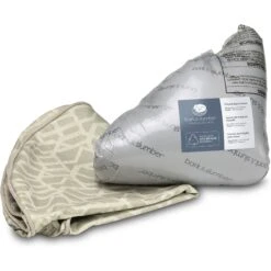 Bark And Slumber Biscuit Plush Round Eco Friendly Fabric Lounger Dog Bed -Blue Buffalos Shop 717094 PT4. AC SS1800 V1669667123