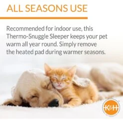 K&H Pet Products Thermo-Snuggly Sleeper Heated Dog Bed -Blue Buffalos Shop 72233 PT2. AC SS1800 V1698868466