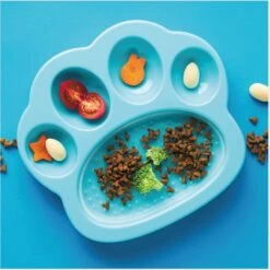 Pet Dream House PAW Mini 2-in-1 Cat & Dog Slow Feeder & Lick Pad, Small -Blue Buffalos Shop 731910 PT4. AC SS1800 V1678741859