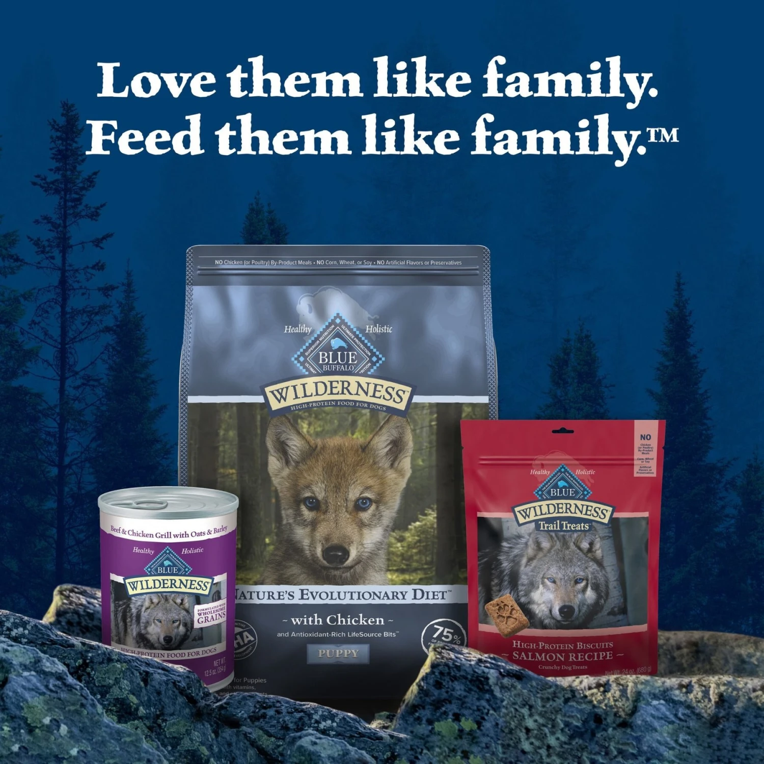 Blue Buffalo Wilderness Puppy High Protein Natural Chicken & Wholesome Grains Dry Dog Food 11 Blue Buffalo Wilderness Puppy High Protein Natural Chicken & Wholesome Grains Dry Dog Food - Image 9