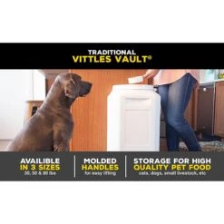 Gamma2 Vittles Vault Pet Food Storage 9 Gamma2 Vittles Vault Pet Food Storage -Blue Buffalos Shop 73476 PT2. AC SS1800 V1445890015