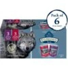 Blue Buffalo Wilderness Beef & Salmon Variety Pack Wet Dog Food