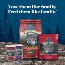Blue Buffalo Wilderness Beef & Salmon Variety Pack Wet Dog Food -Blue Buffalos Shop 735422 PT7. AC SS1800 V1671574076