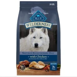 Featured Products 15 Blue Buffalo Wilderness Senior High Protein Natural Chicken & Wholesome Grains Dry Dog Food