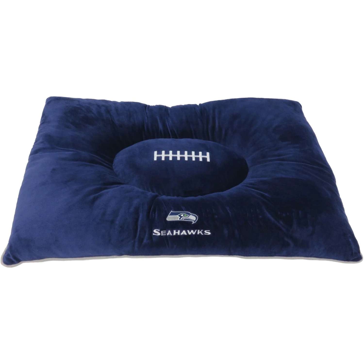Pets First NFL Seattle Seahawks Dog Bed, Multicolor 3 Pets First NFL Seattle Seahawks Dog Bed, Multicolor