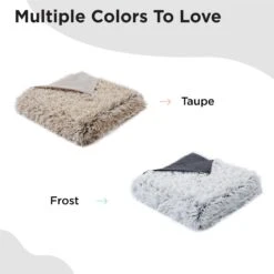 Best Friends By Sheri Calming Shag Orthopedic Dog Blanket -Blue Buffalos Shop 738326 PT4. AC SS1800 V1697754629