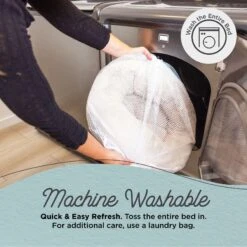 Best Friends By Sheri Patterned Faux Fur Calming Orthopedic Bolster Dog Bed -Blue Buffalos Shop 738390 PT3. AC SS1800 V1670877609