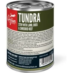 ORIJEN Real Meat Shreds Tundra Stew Grain-Free Wet Dog Food, 12.8-oz Can, Case Of 12 -Blue Buffalos Shop 741478 PT2. AC SS1800 V1681935717
