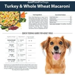 JustFoodForDogs Pantry Fresh Turkey & Whole Wheat Macaroni Fresh Dog Food 18 JustFoodForDogs Pantry Fresh Turkey & Whole Wheat Macaroni Fresh Dog Food -Blue Buffalos Shop 749870 PT7. AC SS1800 V1696533887