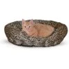 K&H Pet Products Self-Warming Nuzzle Nest Bolster Cat & Dog Bed -Blue Buffalos Shop 75125 MAIN. AC SS1800 V1637623086