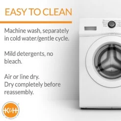 K&H Pet Products Self-Warming Nuzzle Nest Bolster Cat & Dog Bed -Blue Buffalos Shop 75125 PT5. AC SS1800 V1637627876