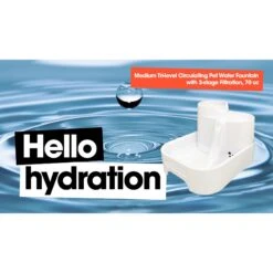 Cat Mate Plastic Dog & Cat Fountain, 67.6-oz -Blue Buffalos Shop 75264 PT2. AC SS1800 V1663711373